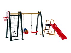 04-30784-Kaydıraklı Tırmanma ve Salıncak Seti